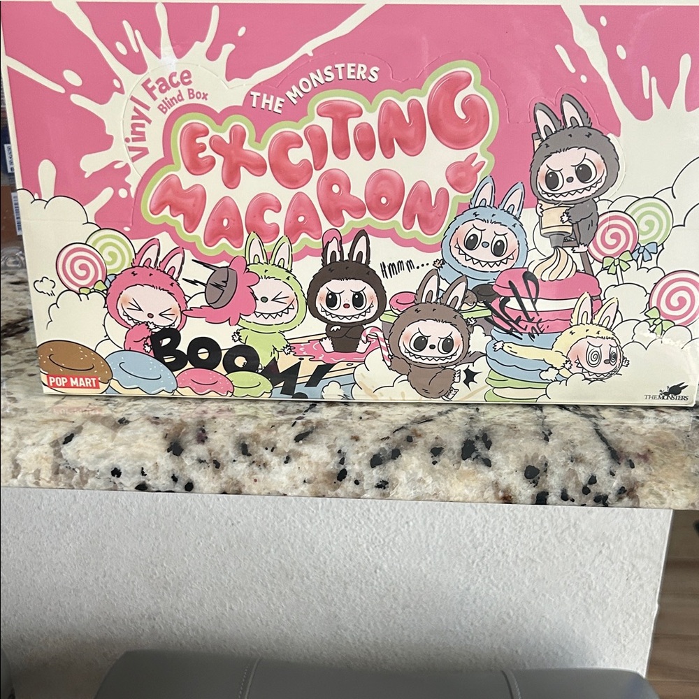 Pop Mart Exciting Macaron Vinyl Figure Blind Box - Pink